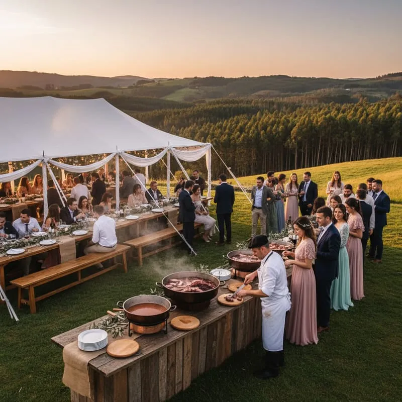 Catering para bodas, comuniones y eventos en Lugo